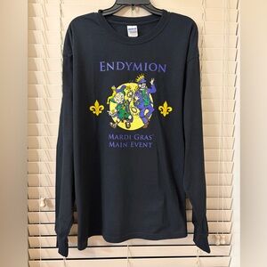 Endymion Mardi Gras Main Event Parade T-Shirt Adult XL Long Sleeve New Orleans